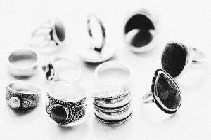 Stackable rings to enhance your look.