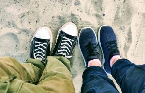 Comfortable Footwear to pair with your outfit.